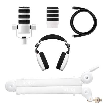 قیمت خرید فروش پکیج استودیویی RODE USB Podcast Expansion Kit White