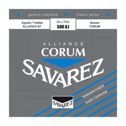 قیمت خرید فروش سیم گیتار کلاسیک High Tension Savarez 500AJ
