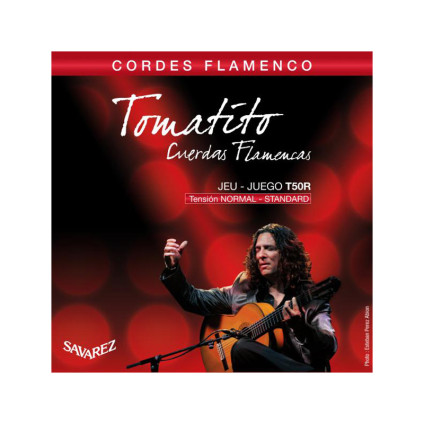 قیمت خرید فروش سیم گیتار فلامنکو Savarez Tomatito T50R