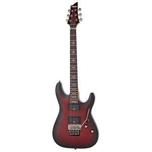 Schecter Demon 6 FR Crimson Red Burst