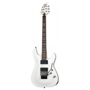 Schecter Demon 6 FR Vintage White