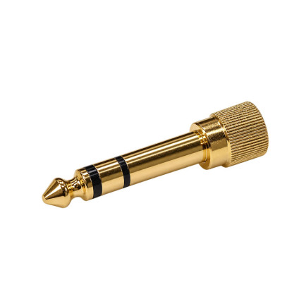 قیمت خرید فروش آداپتور هدفون Shining Sound Headphone Adapter GOLD SCREW 3.5mm To 1/4
