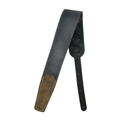 قیمت خرید فروش بند چرمی گیتار  Shining Sound LTH Snake Crest Black Rusted Brown
