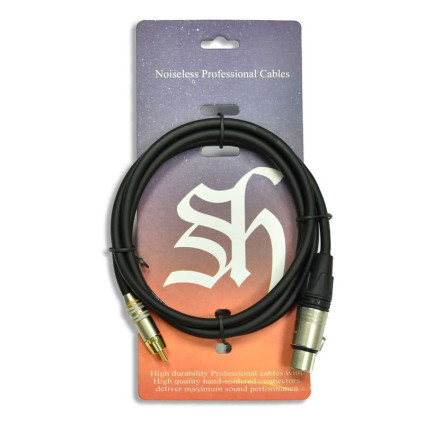قیمت خرید فروش کابل اسپیکر مانیتور RCA to XLR Shining Sound Pro Plus RCA To XLR 1.5m