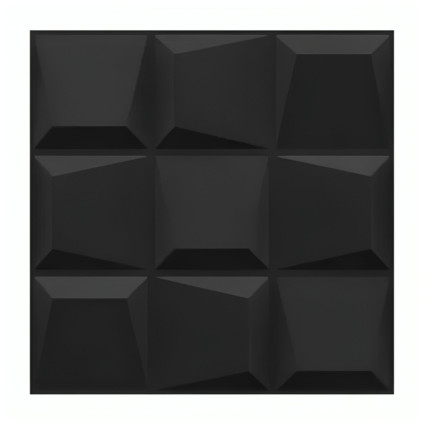 قیمت خرید فروش پنل آکوستیک Shining Sound PVC Sound Diffusion Panel 01 Black