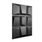 قیمت خرید فروش پنل آکوستیک Shining Sound PVC Sound Diffusion Panel 01 Black