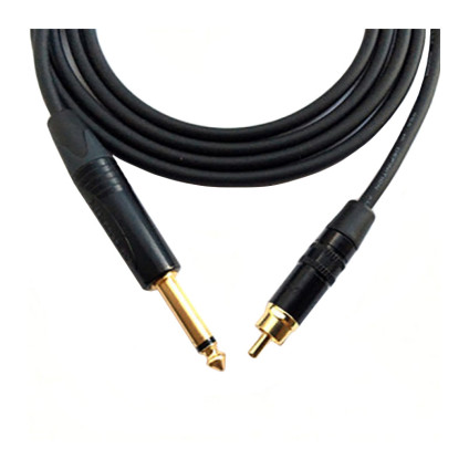 قیمت خرید فروش کابل اسپیکر مانیتور TS to RCA Shining Sound RCA to TS 10m