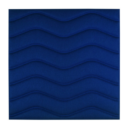 قیمت خرید فروش پنل آکوستیک Shining Sound Wool Panel Waves Carbon Blue