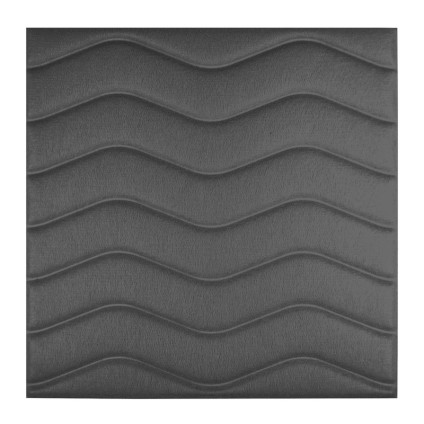 قیمت خرید فروش پنل آکوستیک Shining Sound Wool Panel Waves Dark Grey