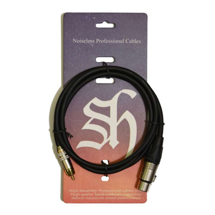 قیمت خرید فروش کابل اسپیکر مانیتور XLR to RCA Shining Sound XLR to RCA 1.5m
