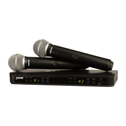 قیمت خرید فروش میکروفون وایرلس Shure BLX288/PG58