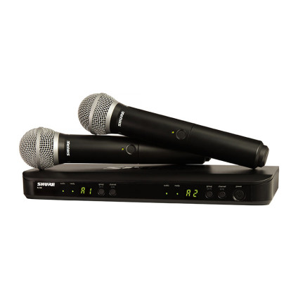 قیمت خرید فروش میکروفون وایرلس Shure BLX288/SM58