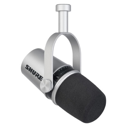 قیمت خرید فروش میکروفون USB Shure MV7 Silver
