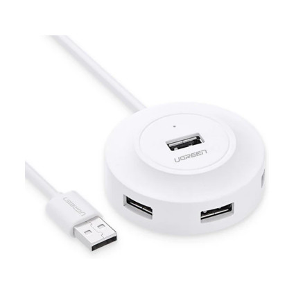 قیمت خرید فروش  UGREEN 4-Port USB 2.0 Hub White CR106 20270