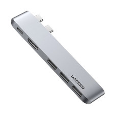 UGREEN 5-in-1 Multifunction Adapter 2xUSB-C to USB-C PD CM251 60559