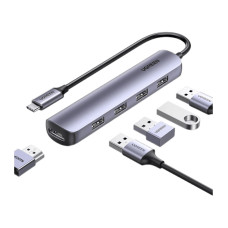 UGREEN 5-In-1 Multifunction Adapter USB-C to HDMI + 4xUSB 3.0 CM417 20197