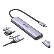 UGREEN 5-in-1 Multifunction Adapter USB-C to HDMI CM478 15495