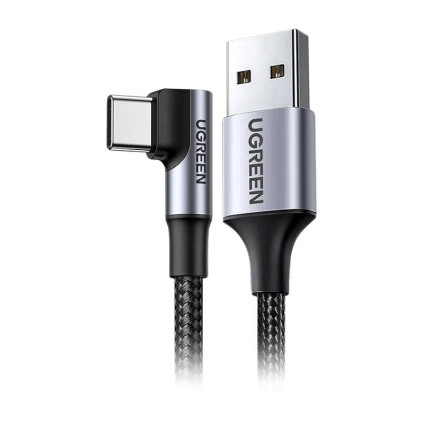 قیمت خرید فروش  UGREEN Rightangle USB A to USB C 2m Black US284 50942