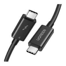 UGREEN Thunderbolt 4 Type C Male to Male Cable 0.8m Black US501 30389