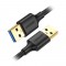 قیمت خرید فروش  UGREEN Type A to Type A USB 3.0 2m Black