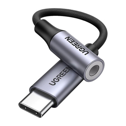قیمت خرید فروش  UGREEN Type C to TRS 3.5mm Female Black AV142 30632