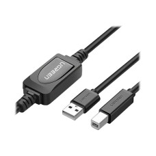 UGREEN USB 2.0 A Male to B Male Active Printer Cable 15m US122 10362
