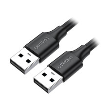 UGREEN USB 2.0 A Male to Male Cable 1.5m Black US102 10310