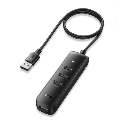 قیمت خرید فروش  UGREEN USB 3.0 A 4 Ports HUB Black 1m CM416 80657