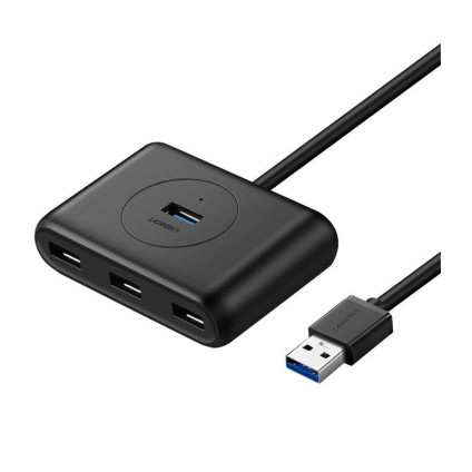 قیمت خرید فروش  UGREEN USB 3.0 A 4 Ports HUB Black 50cm CR113 20290