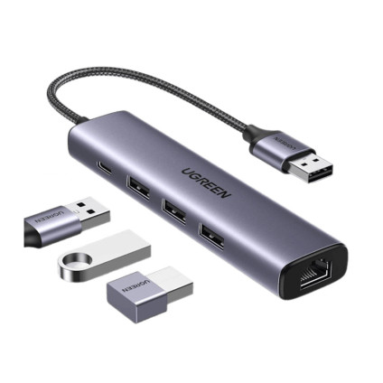 قیمت خرید فروش  UGREEN USB 3.0 Gigabit Ethernet Adapter CM475 60554