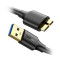 قیمت خرید فروش  UGREEN USB A 3.0 to Micro USB HDD 1m Black US130 10841