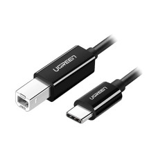 UGREEN USB-C 2.0 to USB-B 2.0 Print Cable Black 1m US241 80811