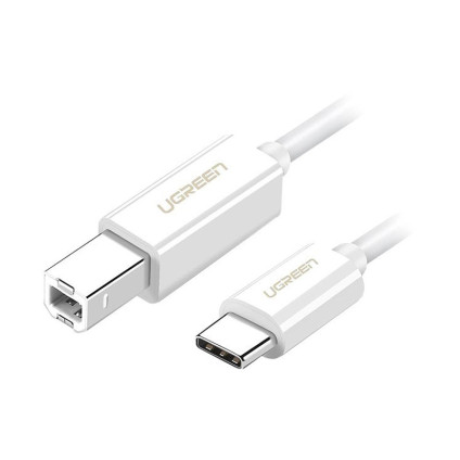 قیمت خرید فروش  UGREEN USB-C 2.0 to USB-B 2.0 Print Cable White 1.5m US241 40417