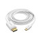 قیمت خرید فروش  UGREEN USB-C To DP Cable 1.5m White MM139 40420
