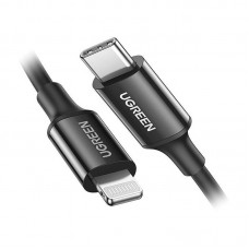 UGREEN USB C to Lightning 1m Black