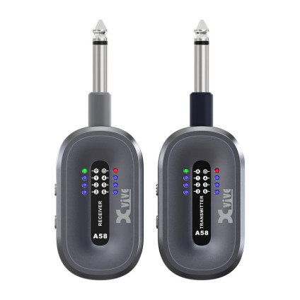 قیمت خرید فروش وایرلس گیتار Xvive A58 Grey