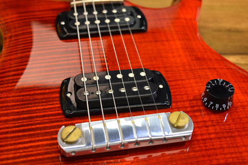 گیتار الکتریک پی آر اس PRS SE Pauls Guitar Fire Red