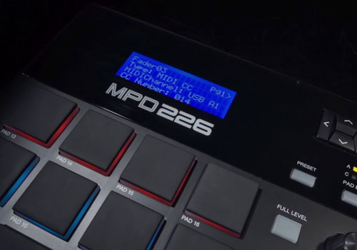 akai-mpd226 میدی کنترلر آکایی AKAI MPD226