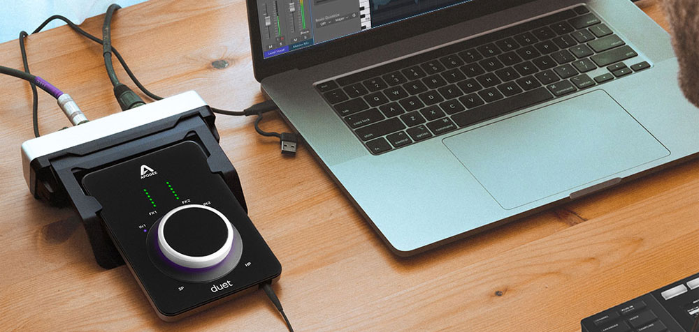 apogee-duet-3-dock قیمت خرید کارت صدای آپوجی Apogee Duet 3 + Dock