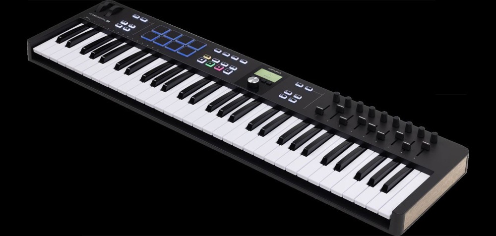 arturia-keylab-essential-61-mk3-black قیمت خرید میدی کنترلر آرتوریا Arturia KeyLab Essential 61 MK3 Black