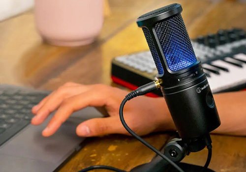 قیمت خرید میکروفون کاندنسر آدیو تکنیکا Audio-Technica AT2020USB X