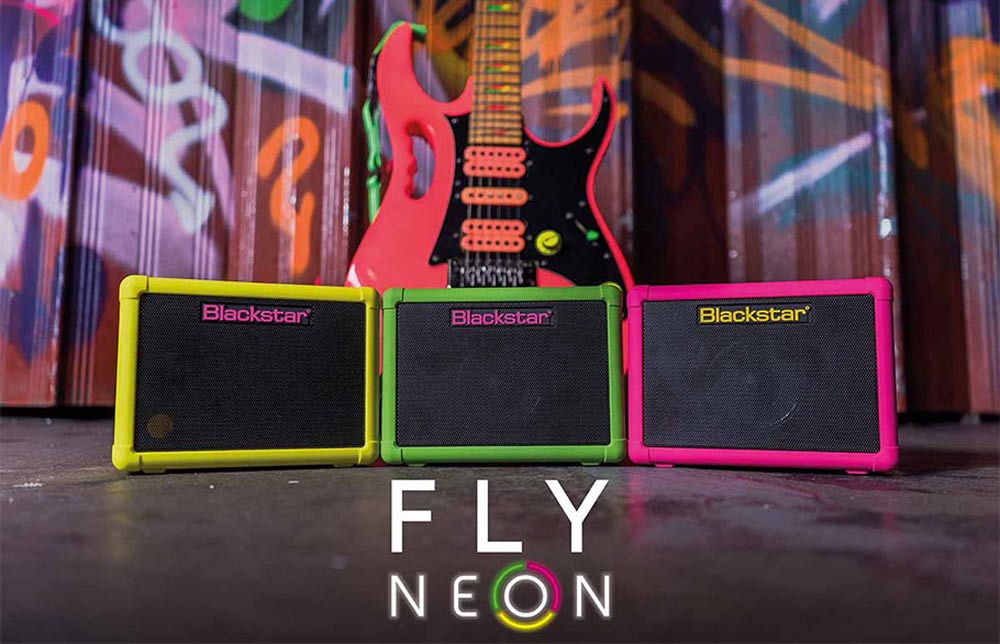 blackstar-fly-3-neon-yellow آمپلی فایر گیتار بلک استار Blackstar Fly 3 Neon Yellow