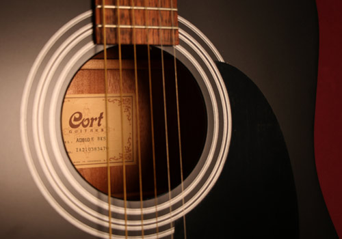 قیمت خرید گیتار آکوستیک کورت Cort AF510 BKS