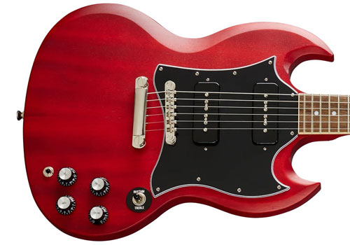 epiphone-sg-classic-p-90s-worn-cherry گیتار الکتریک اپیفون Epiphone SG Classic P 90s Worn Cherry