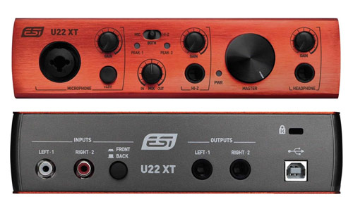 esi-u22-xt قیمت خرید کارت صدا ESI U22 XT