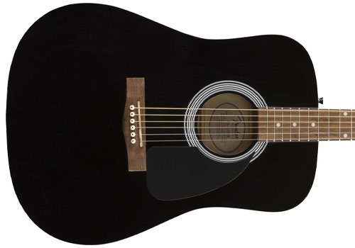 fender-fa-115-dreadnought-pack-black گیتار آکوستیک فندر Squier SA 150 Dreadnought Stained Hardwood Black
