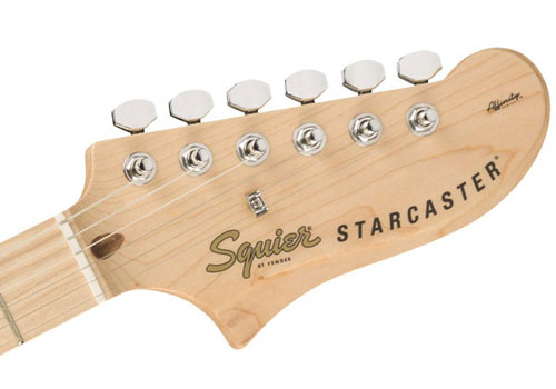 قیمت خرید گیتار الکتریک سِمی هالوبادی فندر اسکوایر Squier Affinity Starcaster MN Candy Apple Red