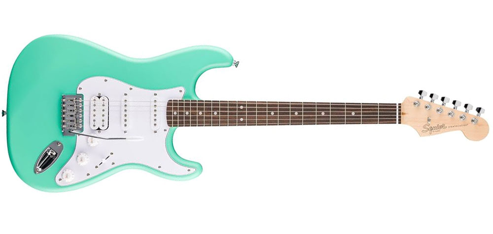 squier-debut-strat-lrl-hss-sea-foam-green قیمت خرید گیتار فندر اسکوایر Squier Debut Strat LRL HSS Sea Foam Green