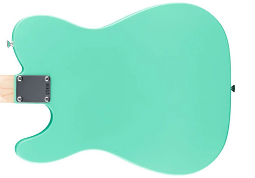 squier-debut-stratocaster-sea-foam-green قیمت خرید گیتار الکتریک فندر اسکوایر Squier Debut Telecaster Sea Foam Green