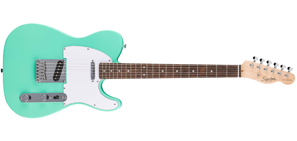 squier-debut-telecaster-sea-foam-green قیمت خرید گیتار فندر اسکوایر Squier Debut Telecaster Sea Foam Green